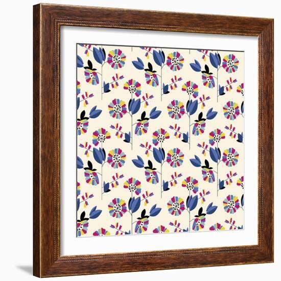 Klee's Garden-null-Framed Giclee Print