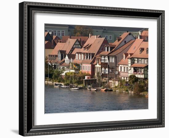 Klein-Venedig (Little Venice), Bamberg, Bavaria, Germany, Europe-Michael Snell-Framed Photographic Print