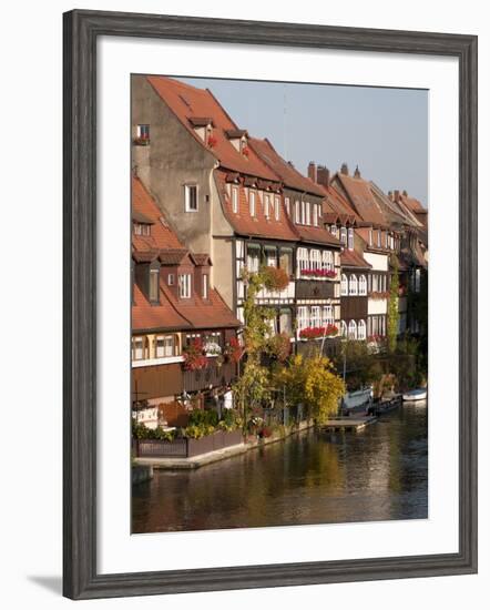 Klein-Venedig (Little Venice), Bamberg, Bavaria, Germany, Europe-Michael Snell-Framed Photographic Print
