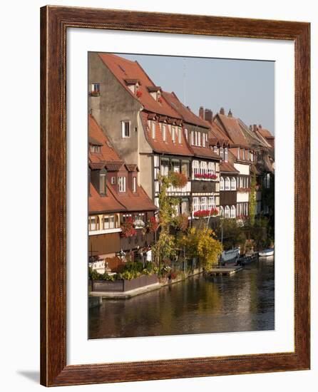 Klein-Venedig (Little Venice), Bamberg, Bavaria, Germany, Europe-Michael Snell-Framed Photographic Print