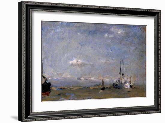 Kleine Marine (Small Seascape), 1905-Max Slevogt-Framed Giclee Print