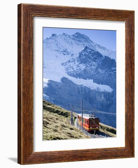 Kleine Scheidegg, Berner Oberland, Switzerland-Doug Pearson-Framed Photographic Print