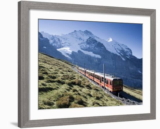 Kleine Scheidegg, Berner Oberland, Switzerland-Doug Pearson-Framed Photographic Print