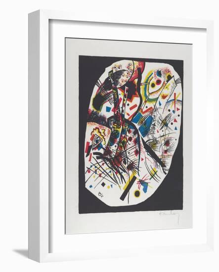 Kleine Welten III (Small Worlds Iii), 1922 (Lithograph in Red, Blue, Yellow, and Black)-Wassily Kandinsky-Framed Giclee Print