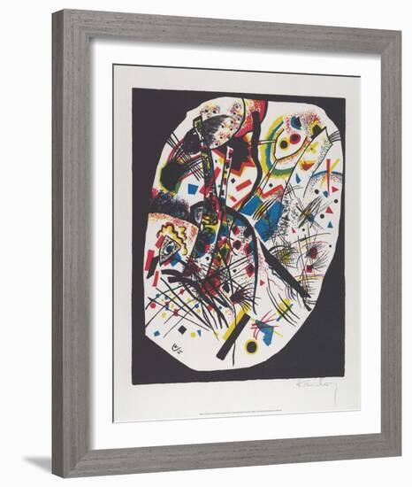 Kleine Welten III (Small Worlds III), 1922-Wassily Kandinsky-Framed Art Print