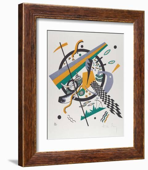 Kleine Welten IV (Small Worlds IV), 1922-Wassily Kandinsky-Framed Art Print