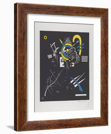 Kleine Welten VII (Small Worlds Vii), 1922 (Woodcut)-Wassily Kandinsky-Framed Giclee Print