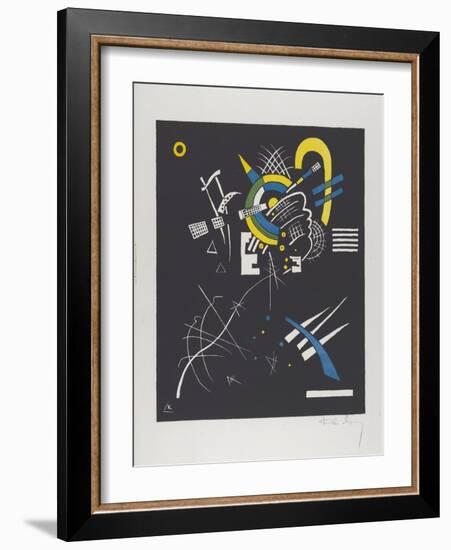 Kleine Welten VII (Small Worlds Vii), 1922 (Woodcut)-Wassily Kandinsky-Framed Giclee Print