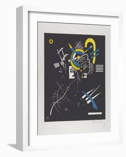 Kleine Welten VII (Small Worlds Vii), 1922 (Woodcut)-Wassily Kandinsky-Framed Giclee Print