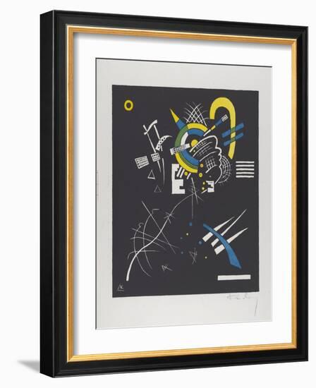 Kleine Welten VII (Small Worlds Vii), 1922 (Woodcut)-Wassily Kandinsky-Framed Giclee Print