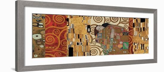 Klimt Deco-Gustav Klimt-Framed Art Print