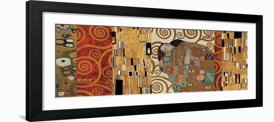 Klimt Deco-Gustav Klimt-Framed Art Print