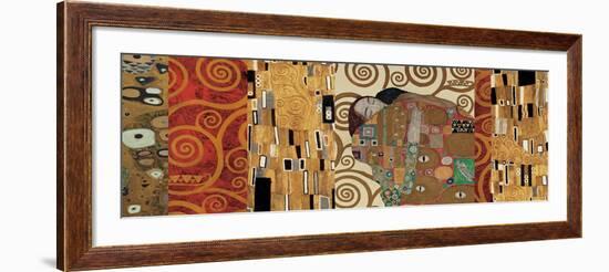 Klimt Deco-Gustav Klimt-Framed Art Print