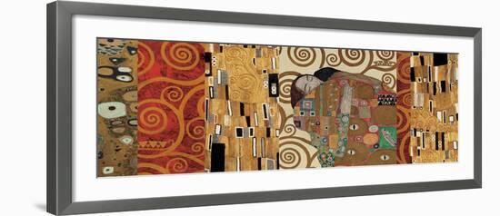 Klimt Deco-Gustav Klimt-Framed Art Print