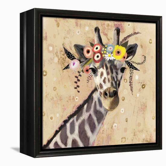 Klimt Giraffe II-null-Framed Stretched Canvas