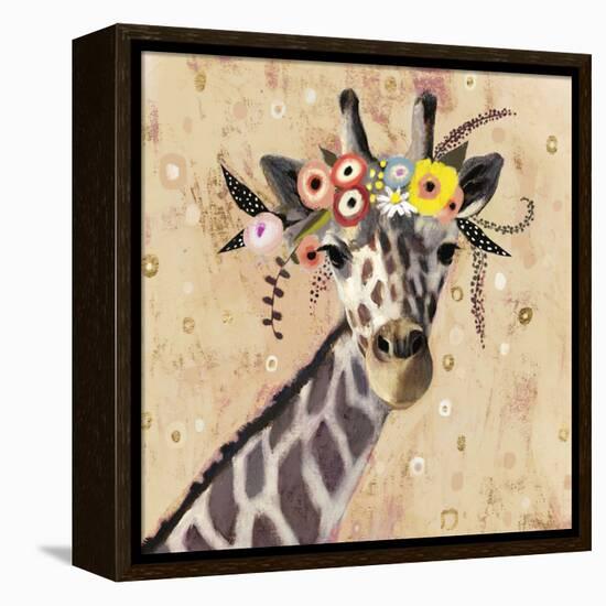 Klimt Giraffe II-null-Framed Stretched Canvas