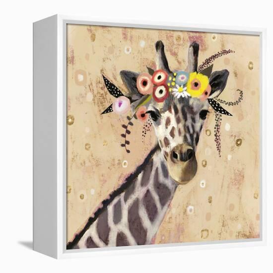 Klimt Giraffe II-null-Framed Stretched Canvas