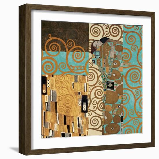 Klimt III 150° Anniversary-Gustav Klimt-Framed Art Print