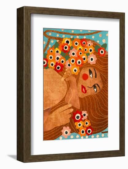 Klimt Lady-Gigi Rosado-Framed Photographic Print