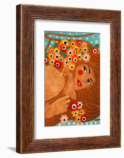 Klimt Lady-Gigi Rosado-Framed Photographic Print