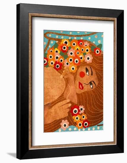 Klimt Lady-Gigi Rosado-Framed Photographic Print