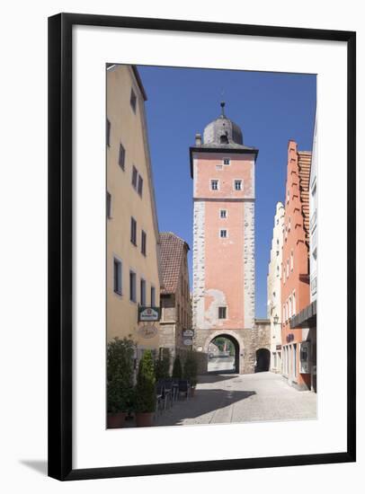 Klingentor Gate, Ochsenfurt, Mainfranken, Lower Franconia, Bavaria, Germany, Europe-Markus Lange-Framed Photographic Print