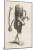 Klingert's Diving Suit and And Breathing Apparatus-null-Mounted Art Print