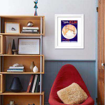 Klm Royal Dutch Airlines Poster Giclee Print By Art Com