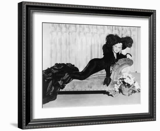 Klondike Annie, Mae West, 1936-null-Framed Premium Photographic Print