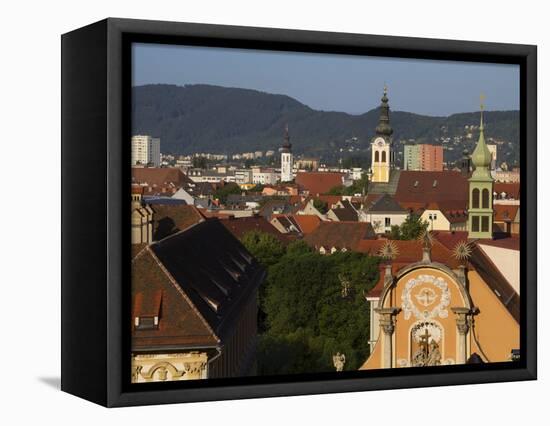 Kloster Spital, Barmherzigenkirche, UNESCO World Heritage Site, Graz, Styria, Austria, Europe-Dallas & John Heaton-Framed Premier Image Canvas