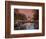 Kloveniers Burgwal Canal and Waag Historic Building, Nieuwmarkt, Amsterdam, Holland-Michele Falzone-Framed Photographic Print