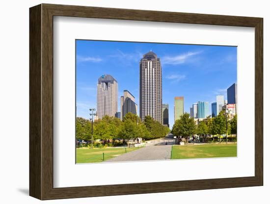 Klyde Warren Park, Dallas, Texas, United States of America, North America-Kav Dadfar-Framed Photographic Print