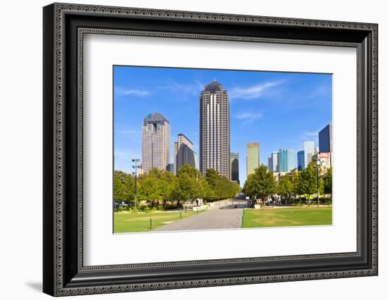 Klyde Warren Park, Dallas, Texas, United States of America, North America-Kav Dadfar-Framed Photographic Print