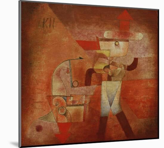 KN the Blacksmith 1922-Paul Klee-Mounted Giclee Print