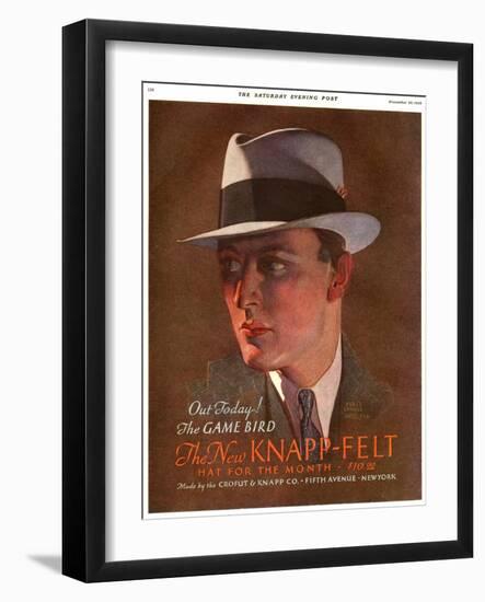 Knapp-Felt, Magazine Advertisement , USA, 1930-null-Framed Giclee Print