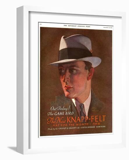 Knapp-Felt, Magazine Advertisement , USA, 1930-null-Framed Giclee Print