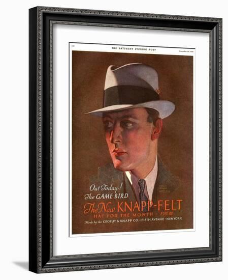 Knapp-Felt, Magazine Advertisement , USA, 1930-null-Framed Giclee Print