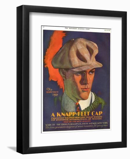 Knapp-Felt, Magazine Advertisement, USA, 1930-null-Framed Giclee Print