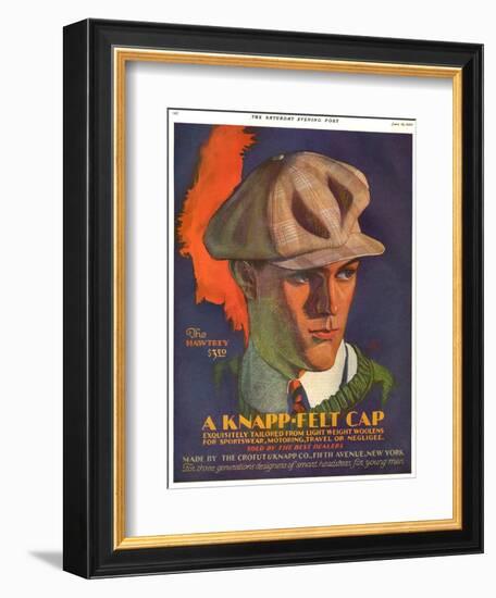 Knapp-Felt, Magazine Advertisement, USA, 1930-null-Framed Giclee Print