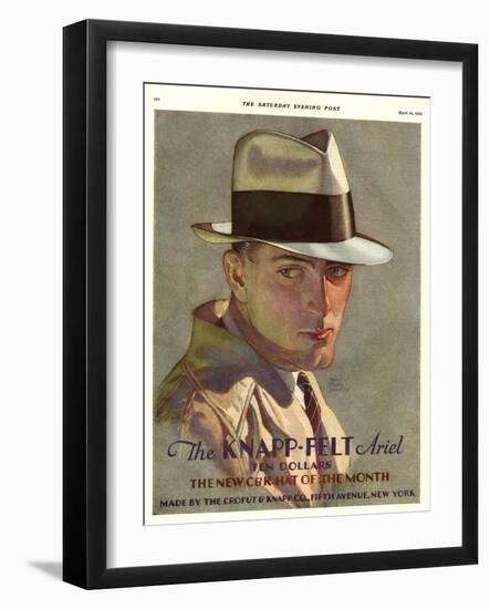 Knapp-Felt, Magazine Advertisement, USA, 1930-null-Framed Giclee Print