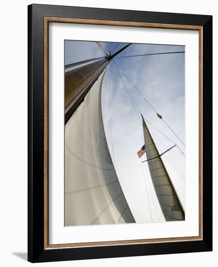 Knapps Narrows, Tilghman Island, Talbot County, Chesapeake Bay Area, Maryland, USA-Robert Harding-Framed Photographic Print