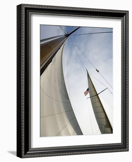 Knapps Narrows, Tilghman Island, Talbot County, Chesapeake Bay Area, Maryland, USA-Robert Harding-Framed Photographic Print