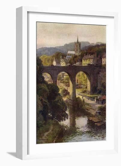 Knaresborough, Yorks-Ernest W Haslehust-Framed Art Print