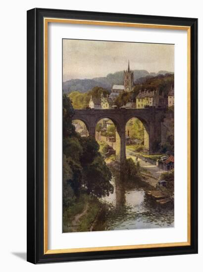 Knaresborough, Yorks-Ernest W Haslehust-Framed Art Print