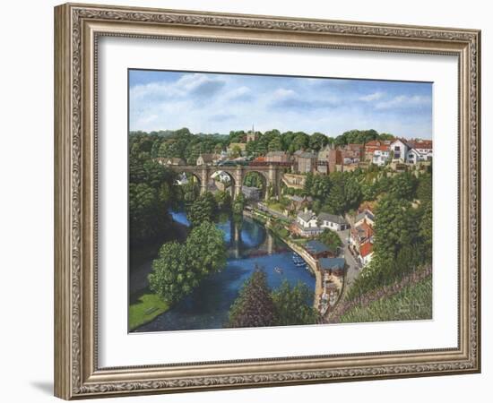 Knaresborough Yorkshire-Richard Harpum-Framed Art Print