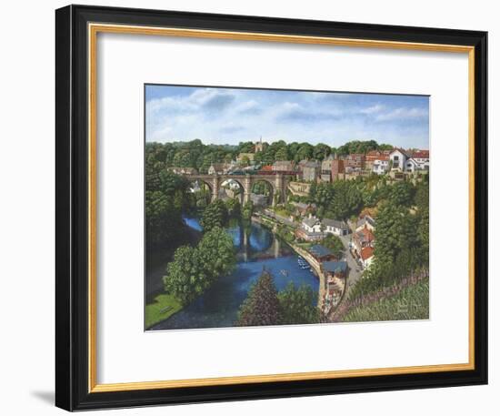 Knaresborough Yorkshire-Richard Harpum-Framed Art Print