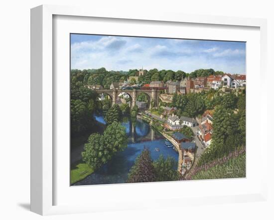 Knaresborough Yorkshire-Richard Harpum-Framed Art Print