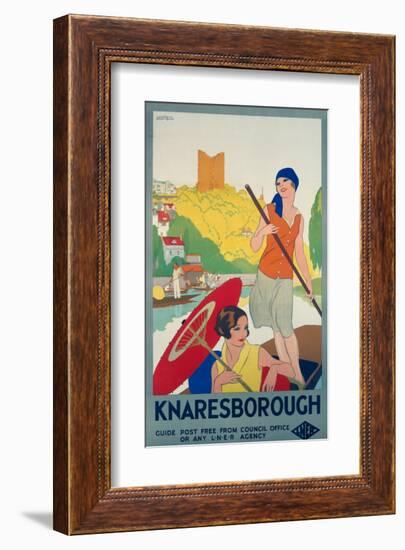 Knaresborough-null-Framed Art Print