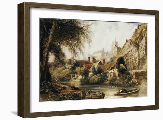 Knaresborough-Peter De Wint-Framed Giclee Print