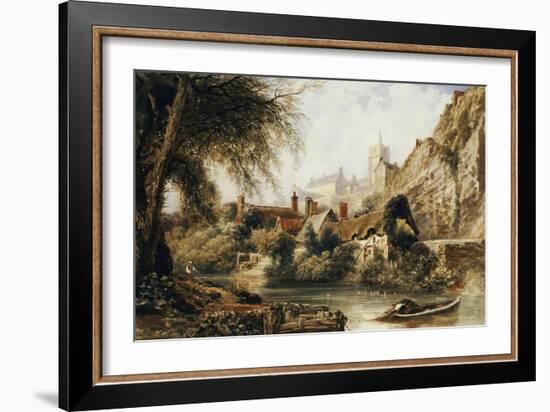 Knaresborough-Peter De Wint-Framed Giclee Print